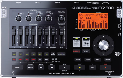 Boss BR-800 multitrack recorder