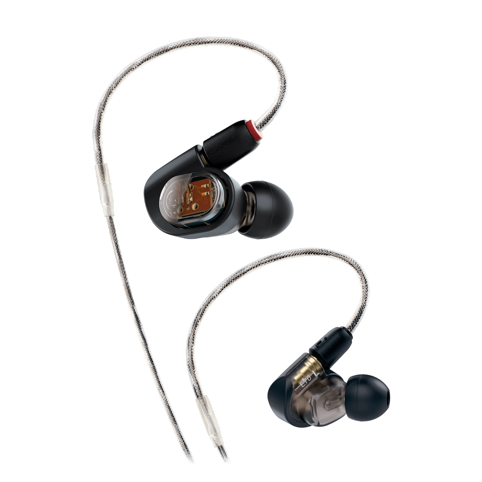 Audio Technica ATH-E70 earphones for editing videos