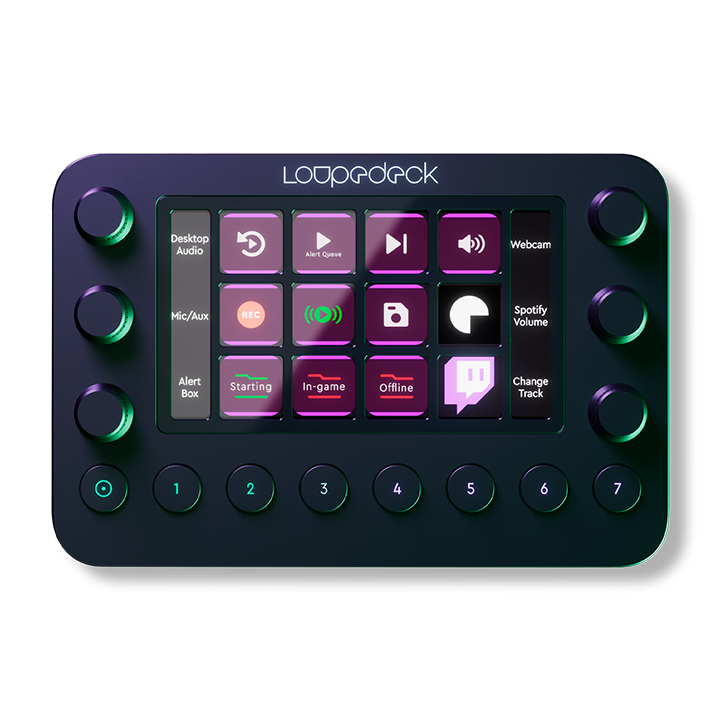 Loupedeck live stream deck alternative