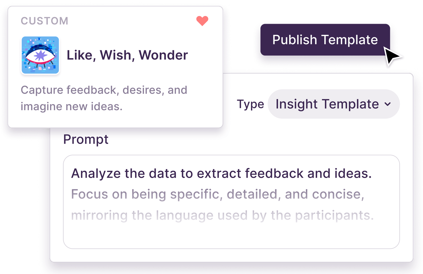 Notably AI templates for research